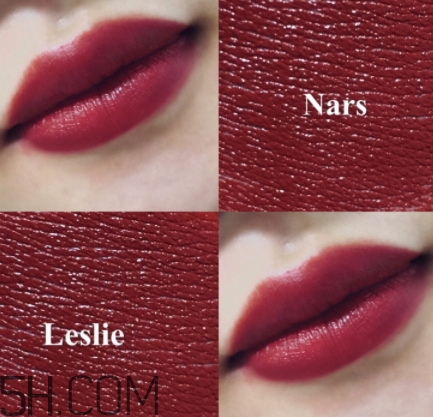 nars leslie張國榮色是什么顏色？nars leslie口紅試色