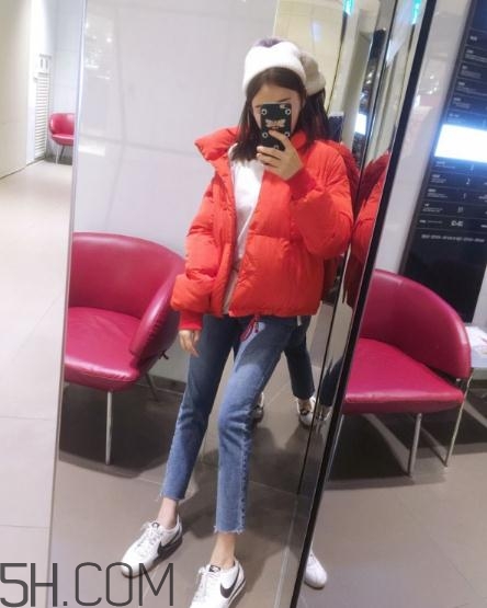 紅色棉襖怎么搭配？紅色棉服搭配圖片