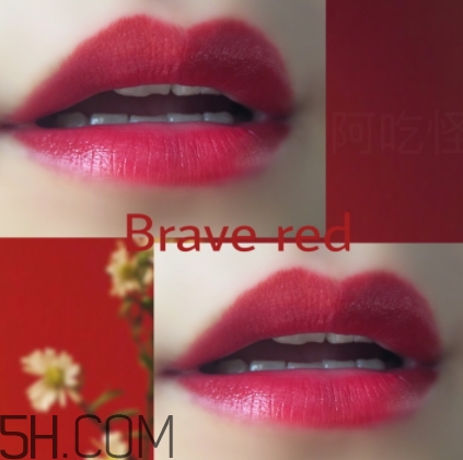mac brave red是什么紅？mac brave red試色