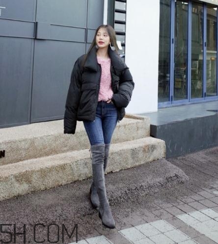 冬天穿牛仔褲配什么鞋子？冬天牛仔褲搭配鞋子圖片