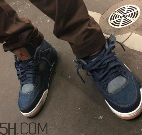 levis與air jordan 4聯(lián)名款實(shí)物什么樣_多少錢？