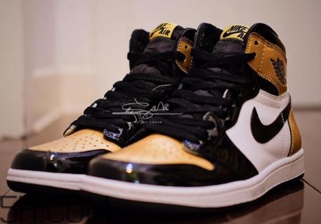 air jordan 1 gold toe黑金腳趾發(fā)售時間_多少錢？