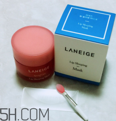 蘭芝夜間唇膜多久用一次？使用頻率