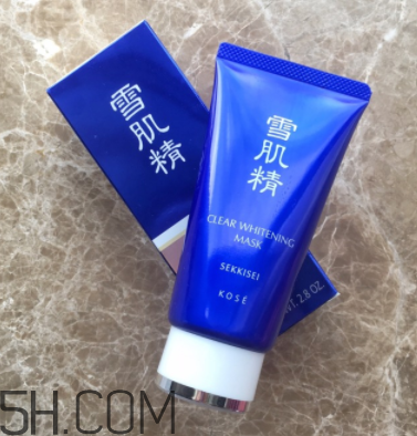 雪肌精美白黑面膜是撕拉面膜嗎？適合什么膚質(zhì)？
