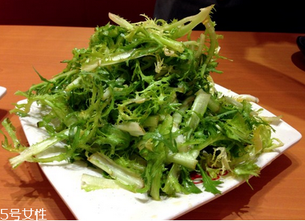 涼拌苦菊怎么做不苦？涼拌苦菊可以減肥排毒