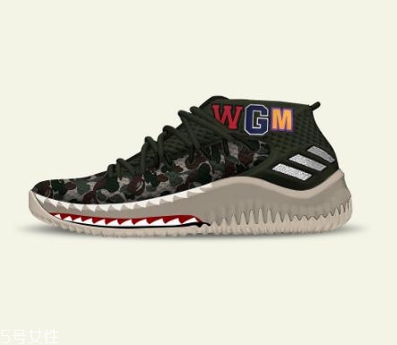 bape與adidas dame 4聯(lián)名有哪幾款_多少錢？