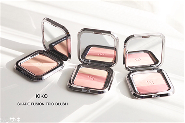 kiko三色腮紅好用嗎？kiko是阿瑪尼走秀的御用彩妝