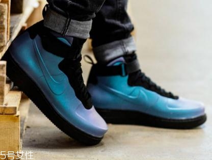 nike air force 1 foamposite噴泡af1上腳效果怎么樣？