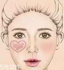 腮紅怎么涂才能避免成為福娃？這些方法要記牢