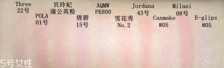 腮紅什么牌子好用？2018腮紅排行榜10強