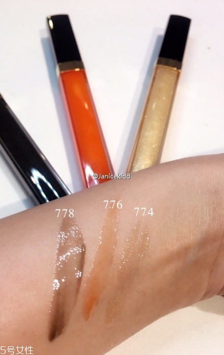 香奈兒可可小姐唇露748什么色？香奈兒水晶糖光透唇釉全試色
