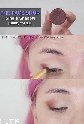 南瓜色眼影怎么畫？南瓜色眼妝畫法教程