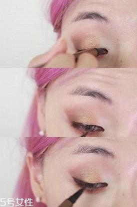 南瓜色眼影怎么畫？南瓜色眼妝畫法教程