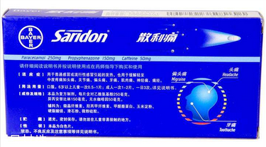 散利痛是感冒藥嗎？散利痛可止痛