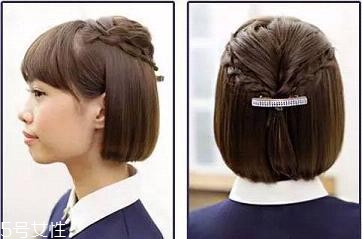 短發(fā)怎么做新娘造型？編發(fā)好看又簡(jiǎn)單