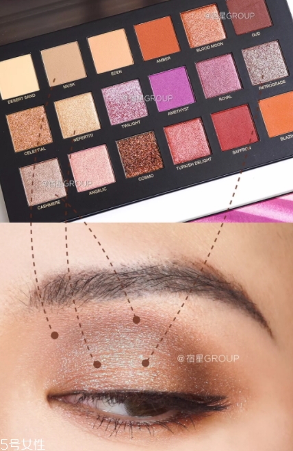 huda beauty沙漠盤怎么畫？油管大神一步步示范