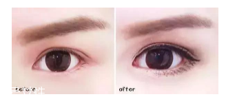眼睛小怎么變大？畫一個臥蠶立即變大