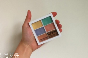 NYX6色遮瑕盤好用嗎？超高遮瑕力