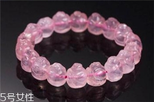 粉水晶手鏈一般多少錢？價值取決于成色