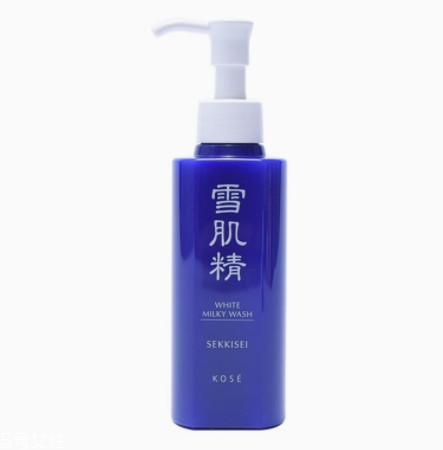 雪肌精洗顏乳適合什么膚質(zhì)？宜油性皮膚