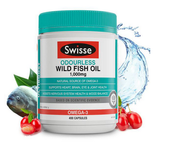 swisse魚油一天吃幾粒？一天一到兩粒