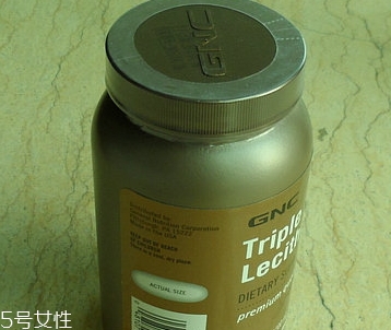 gnc卵磷脂一天吃幾粒？