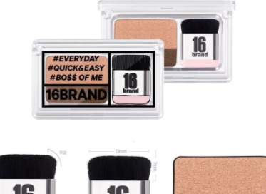 sixteen眼影怎么樣？sixteen 16brand眼影評測