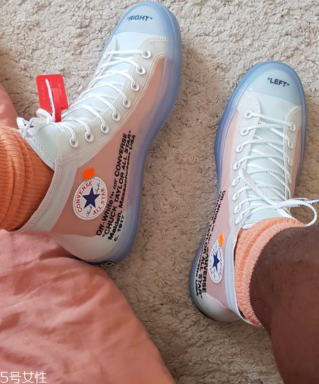converse匡威聯(lián)名off white多少錢？