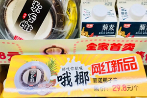全家椰子凍多少錢一個？全家網(wǎng)紅椰子凍哪里買
