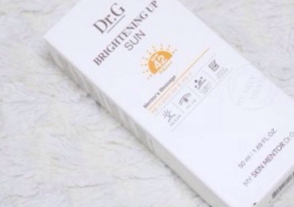 DR G防曬霜怎么樣？dr g防曬霜油不油