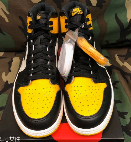 aj1黑黃腳趾會(huì)發(fā)售嗎？aj1黑黃腳趾實(shí)物曝光