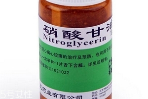 硝酸甘油能降心率嗎？心率高吃硝酸甘油可以嗎？