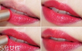 櫻桃粉口紅是什么顏色？櫻桃粉口紅試色圖片
