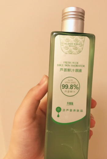 蘆薈水可以天天用嗎？油性皮膚可以用蘆薈水嗎