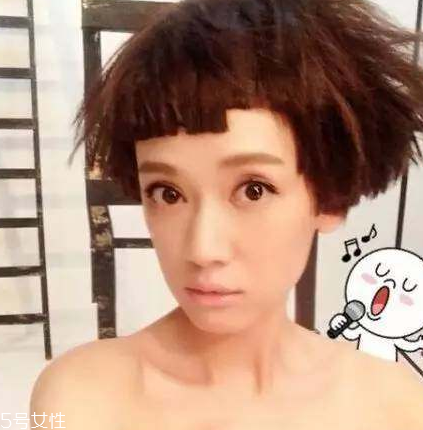 2018狗啃劉海圖片女 女明星最?lèi)?ài)的狗啃劉海