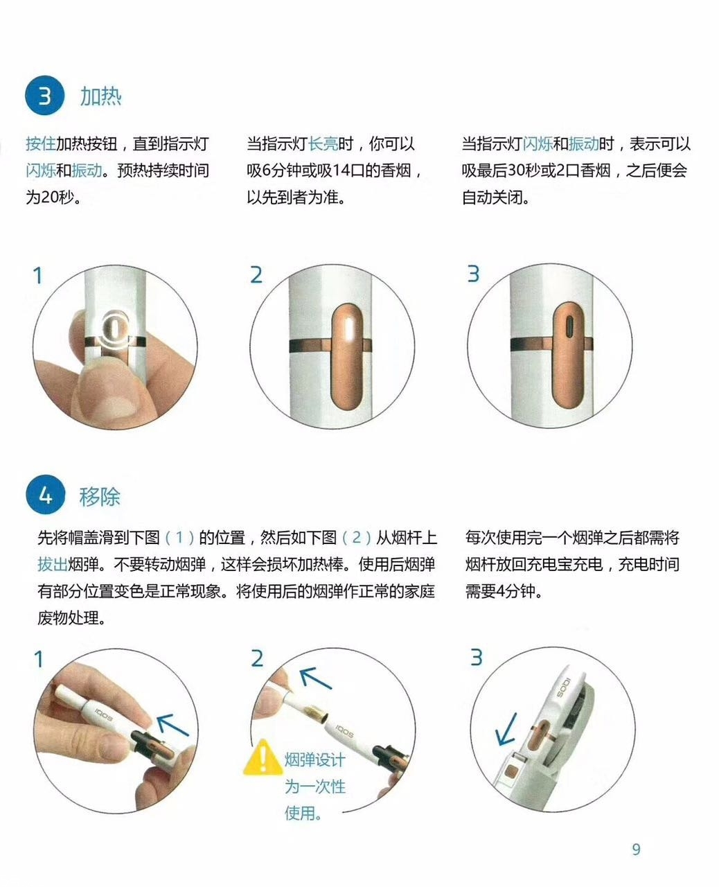 iqos電子煙中文說(shuō)明書 看完就會(huì)用了